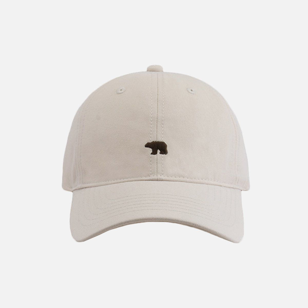Premium Embroidered Polar Bear Cap - Stylish & Durable Headwear Homme8 Accessories