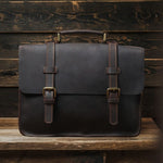 Premium Leather Courier Bag | NAMUR - Stylish & Durable Homme8 leather shoulder bag