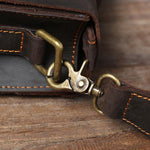 Premium Leather Courier Bag | NAMUR - Stylish & Durable Homme8 leather shoulder bag