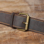 Premium Leather Courier Bag | NAMUR - Stylish & Durable Homme8 leather shoulder bag