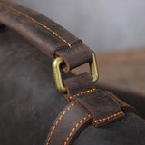 Premium Leather Courier Bag | NAMUR - Stylish & Durable Homme8 leather shoulder bag