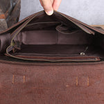 Premium Leather Courier Bag | NAMUR - Stylish & Durable Homme8 leather shoulder bag