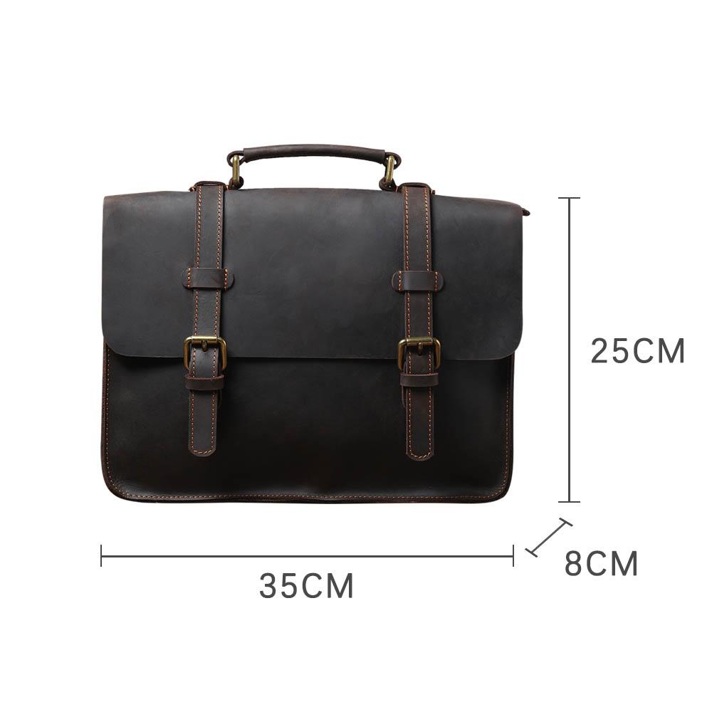 Premium Leather Courier Bag | NAMUR - Stylish & Durable Homme8 leather shoulder bag