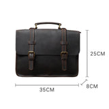 Premium Leather Courier Bag | NAMUR - Stylish & Durable Homme8 leather shoulder bag