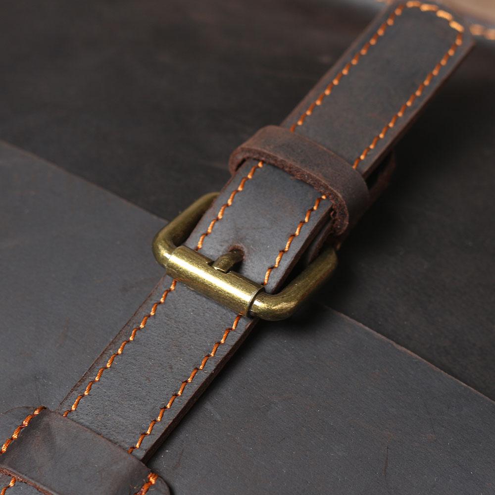 Premium Leather Courier Bag | NAMUR - Stylish & Durable Homme8 leather shoulder bag