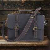 Premium Leather Courier Bag | NAMUR - Stylish & Durable Homme8 leather shoulder bag