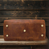 Premium Leather Duffle Bag | LEUVEN - Stylish & Durable Travel Companion Homme8 leather duffle bag