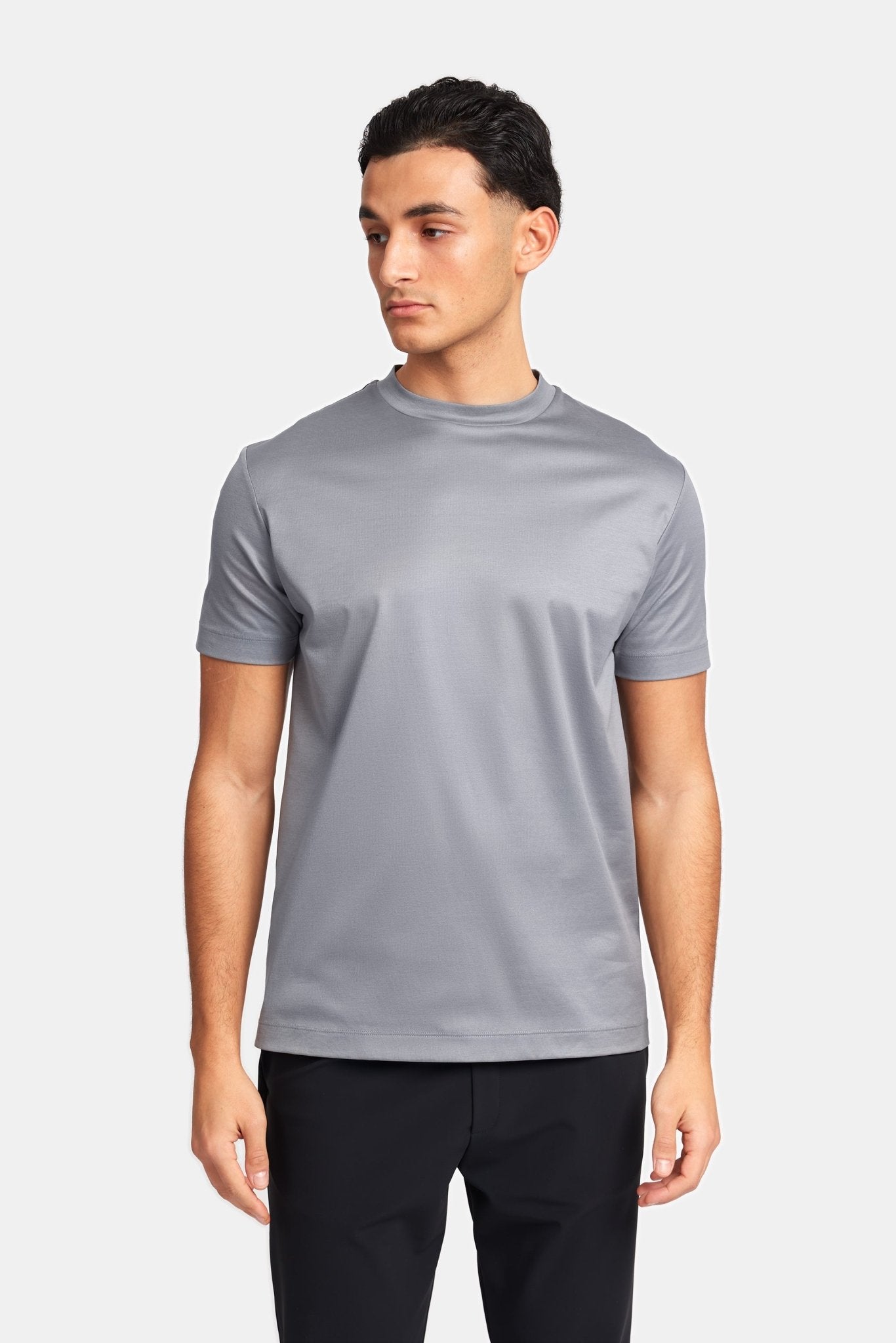 Premium Light Grey T-Shirt - Comfort & Style for Every Occasion Homme8 T-shirt