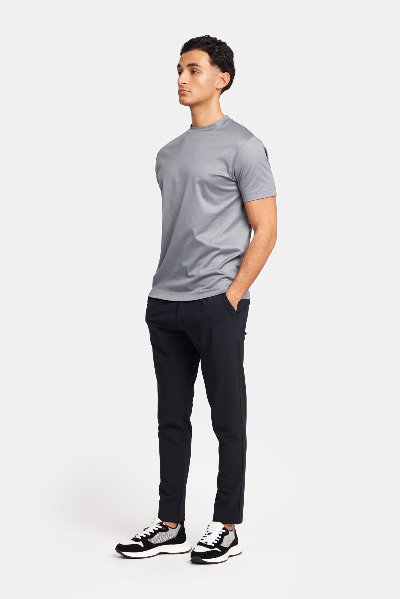 Premium Light Grey T-Shirt - Comfort & Style for Every Occasion Homme8 T-shirt