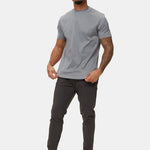 Premium Light Grey T-Shirt - Comfort & Style for Every Occasion Homme8 T-shirt