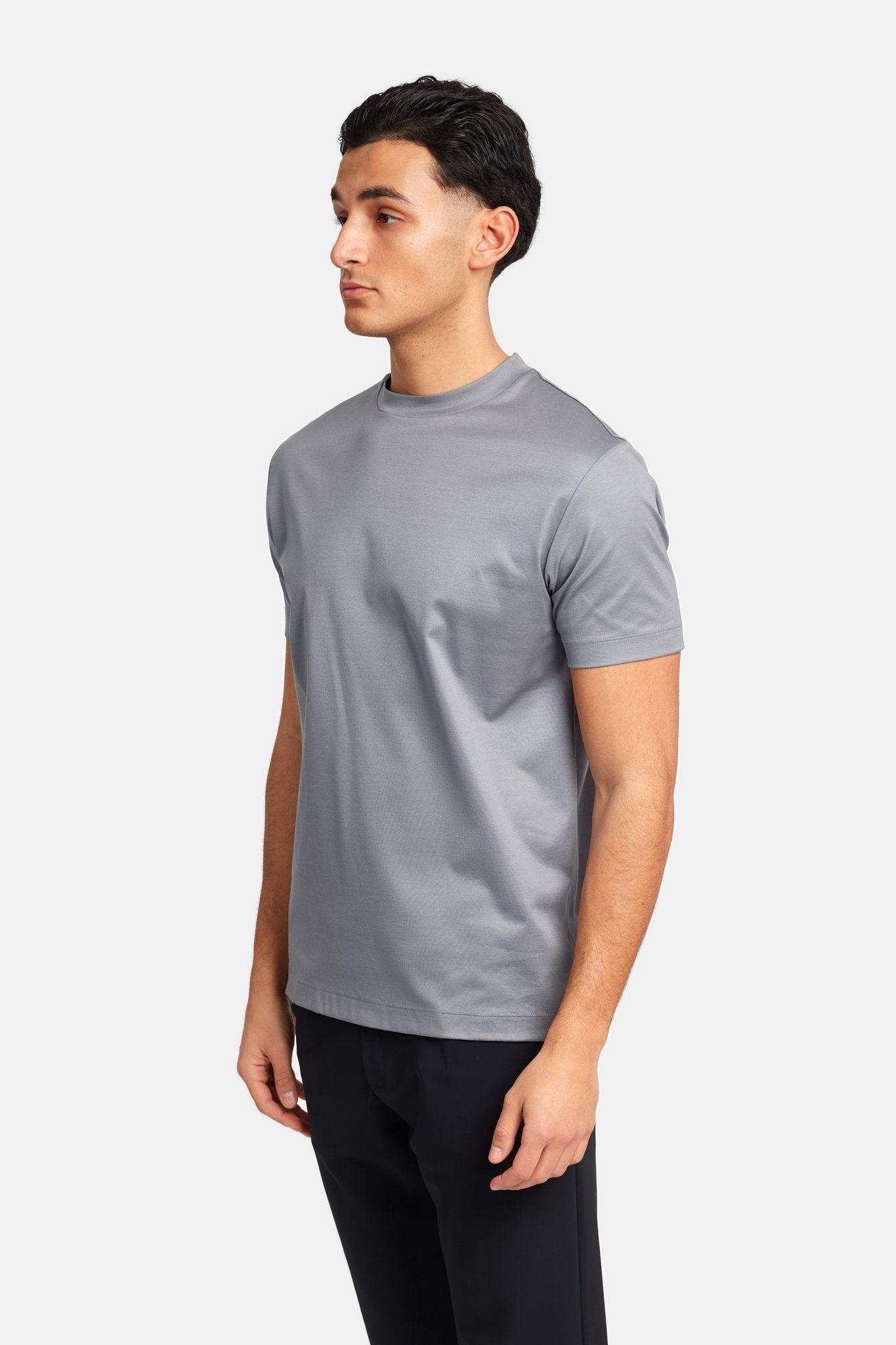 Premium Light Grey T-Shirt - Comfort & Style for Every Occasion Homme8 T-shirt
