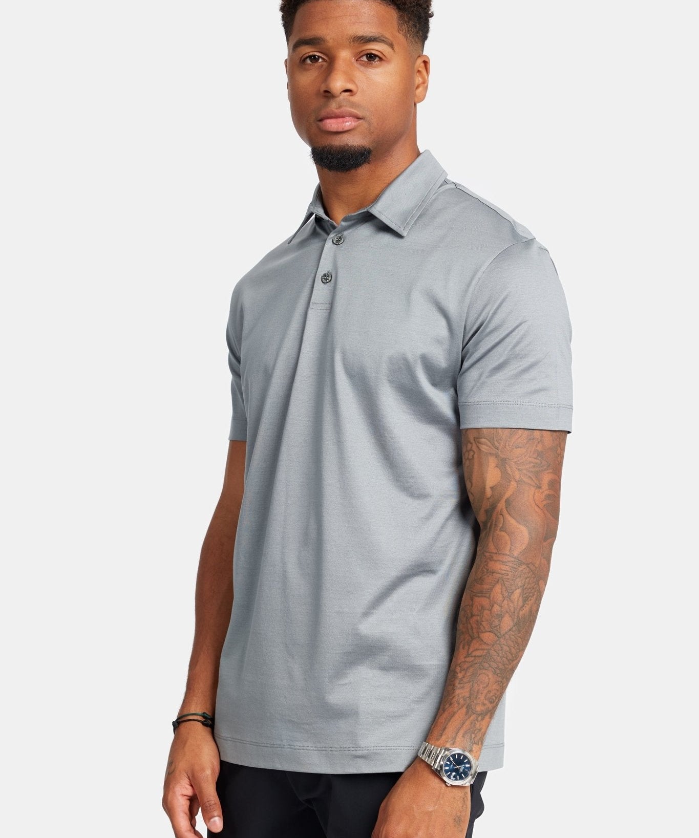 Premium Mist Grey Polo Shirt - Stylish Comfort & Versatile Fit Homme8 Polo's