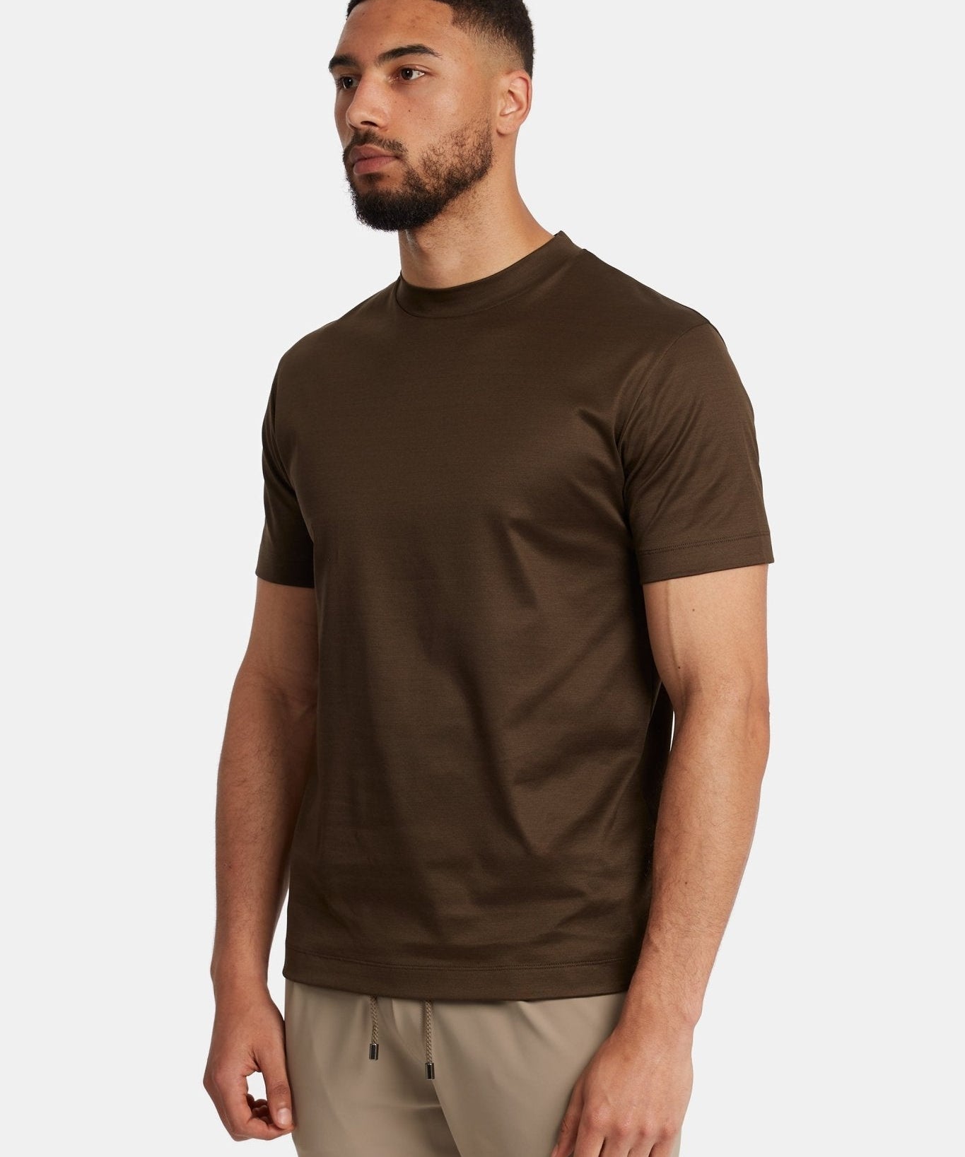 Premium Mocha Brown T-Shirt - Comfort & Stijl voor Elke Gelegenheid Homme8 T-shirt