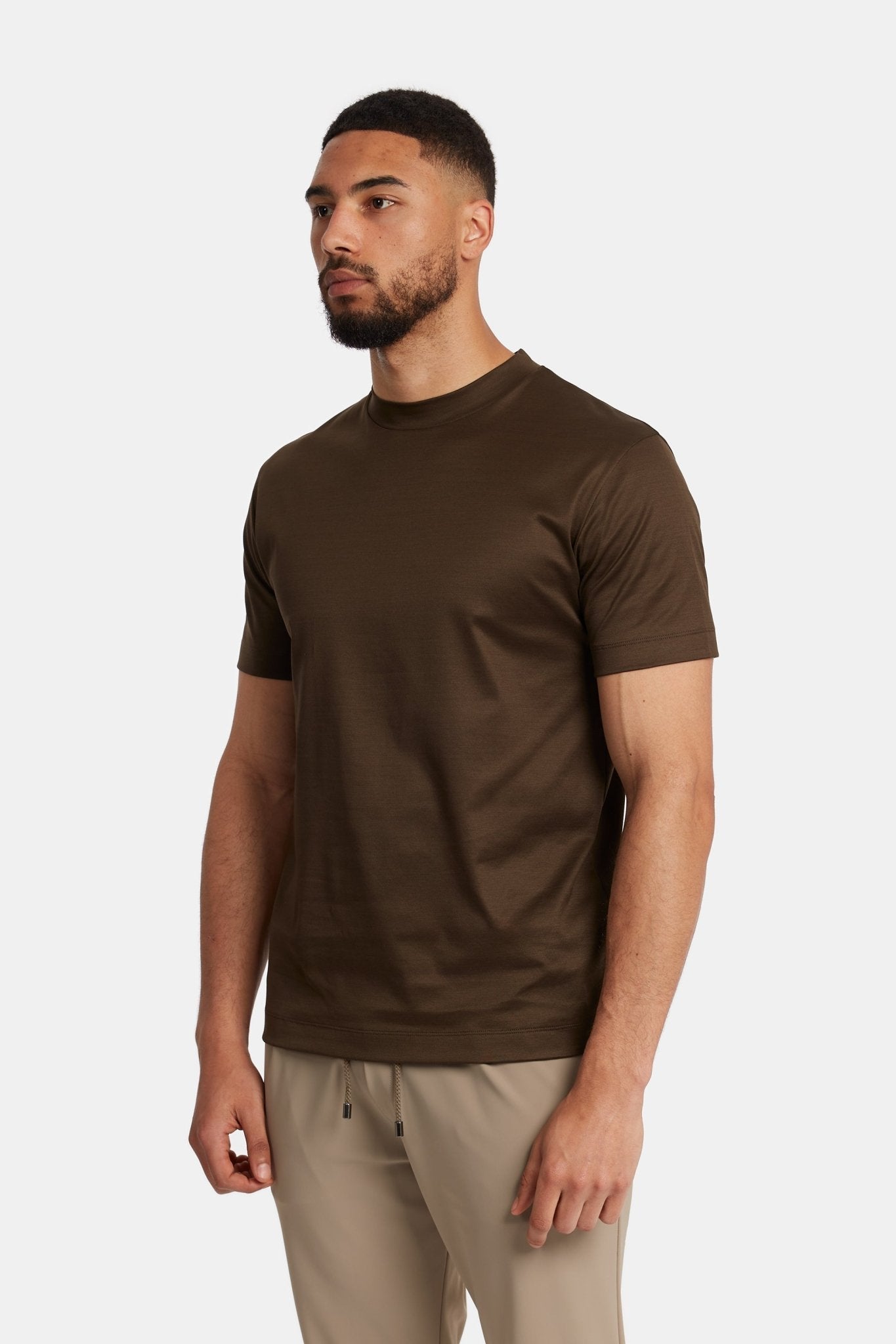Premium Mocha Brown T-Shirt - Comfort & Stijl voor Elke Gelegenheid Homme8 T-shirt