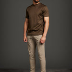 Premium Mocha Brown T-Shirt - Comfort & Stijl voor Elke Gelegenheid Homme8 T-shirt