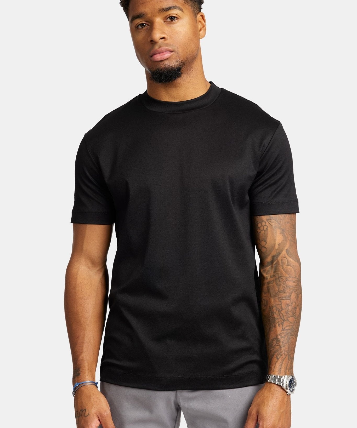 Premium Onyx Black T-Shirt - Stylish Comfort & Versatile Fit Homme8 T-shirt