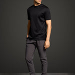 Premium Onyx Black T-Shirt - Stylish Comfort & Versatile Fit Homme8 T-shirt