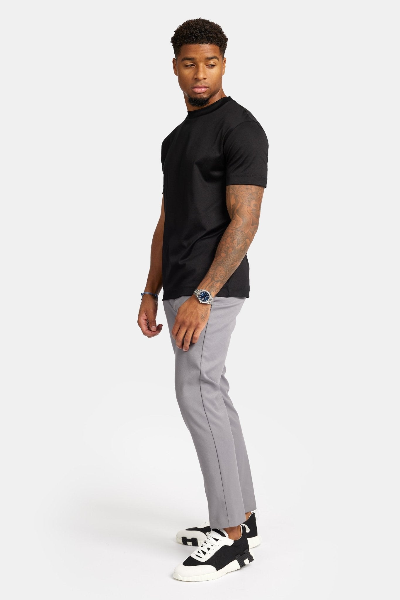 Premium Onyx Black T-Shirt - Stylish Comfort & Versatile Fit Homme8 T-shirt