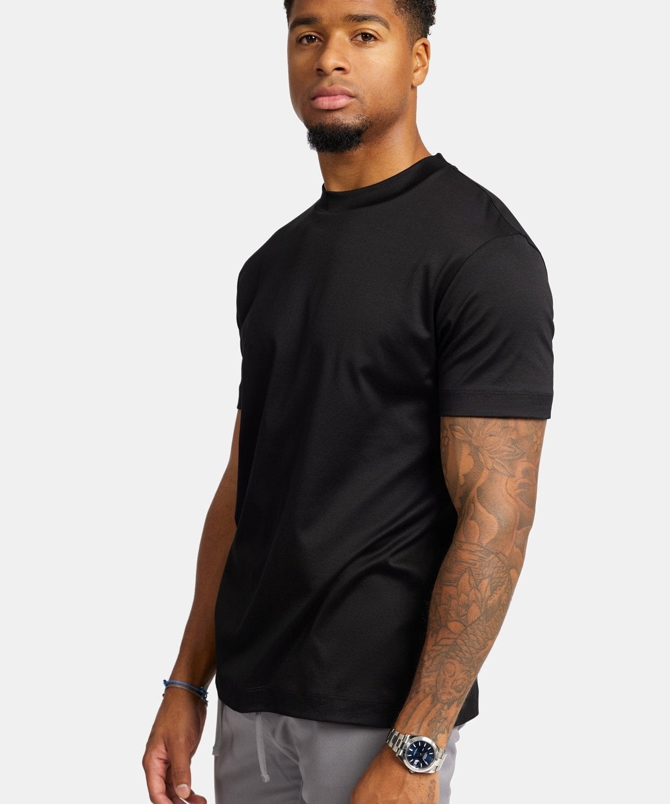 Premium Onyx Black T-Shirt - Stylish Comfort & Versatile Fit Homme8 T-shirt