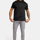 Premium Onyx Black T-Shirt - Stylish Comfort & Versatile Fit Homme8 T-shirt