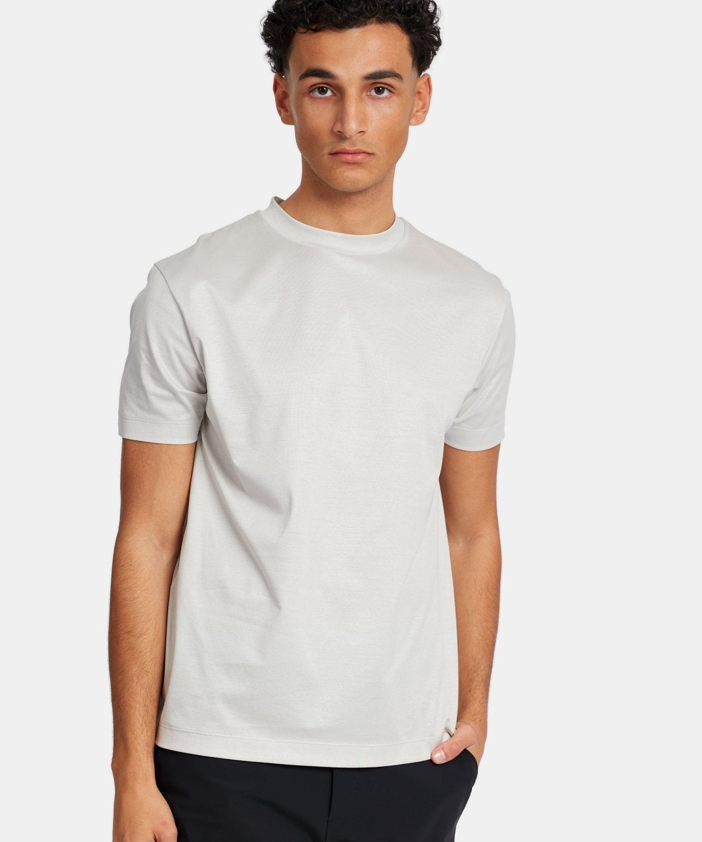 Premium Pearl Grey T-Shirt - Soft, Stylish & Versatile Wear Homme8 T-shirt