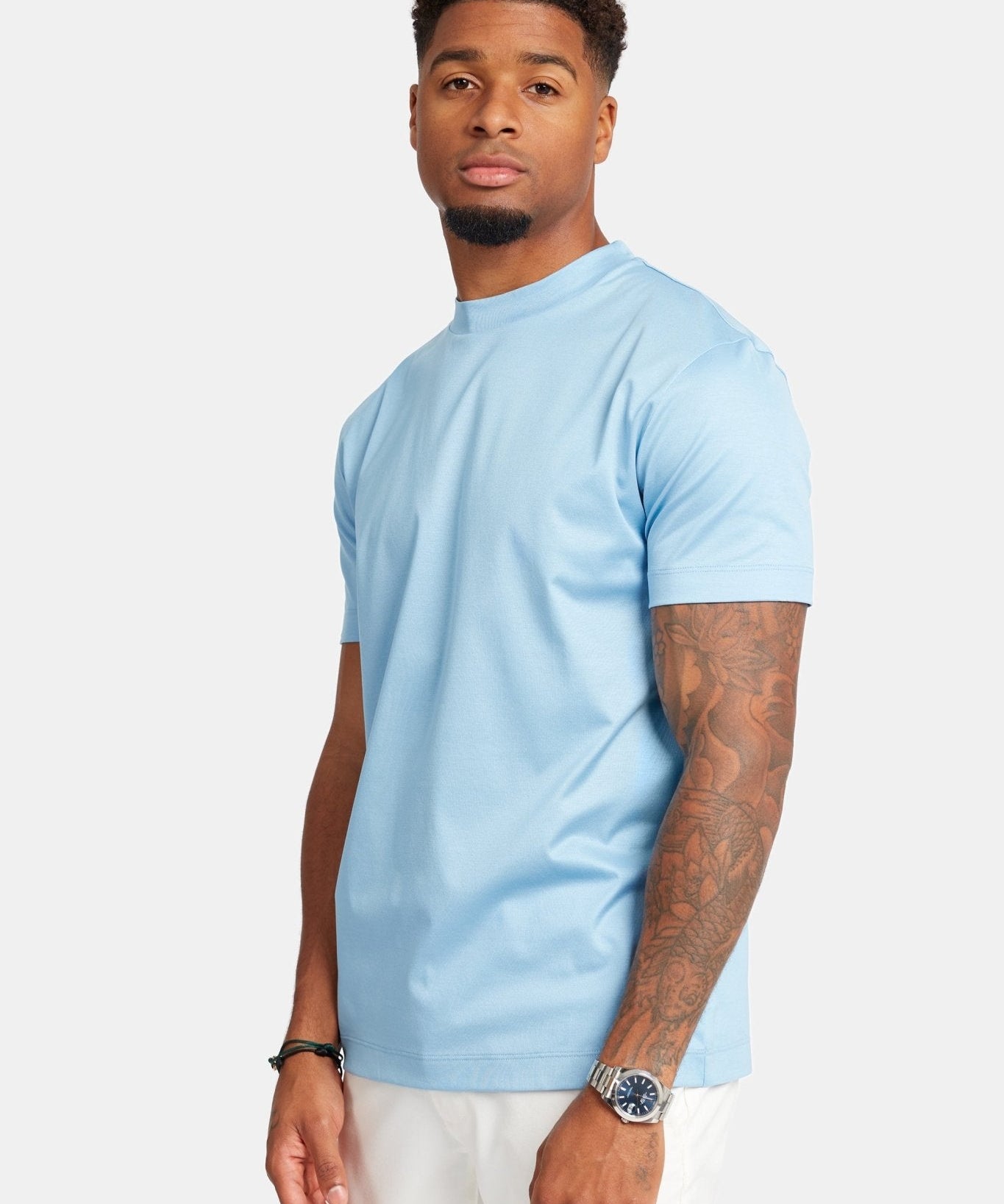 Premium Sky Blue T-Shirt - Comfort & Style for Every Occasion Homme8 T-shirt