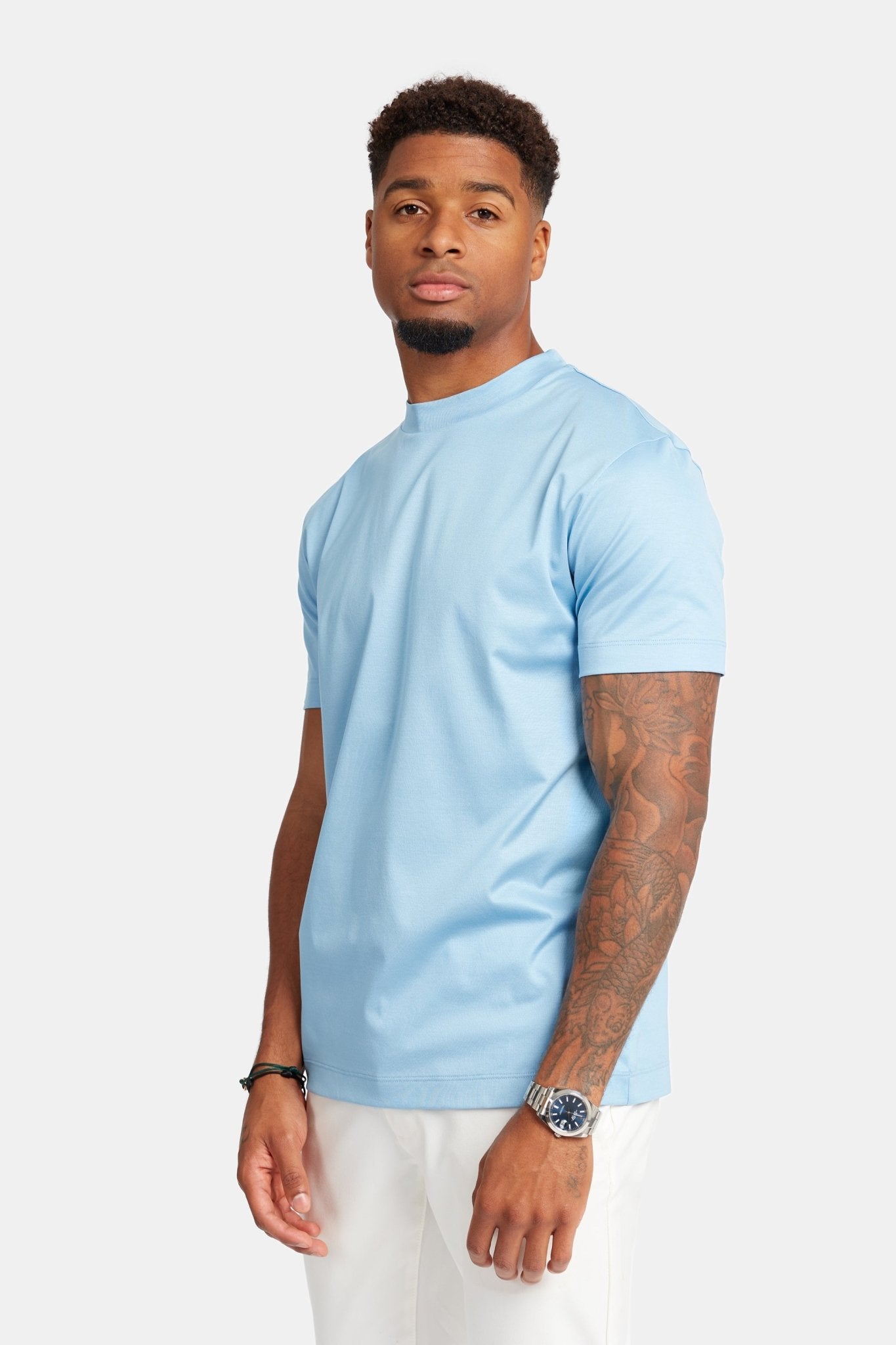 Premium Sky Blue T-Shirt - Comfort & Style for Every Occasion Homme8 T-shirt