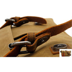 RENO Canvas Laptop Messenger Bag - Stylish, Durable & Functional Homme8 Waxed Canvas Messenger Bag