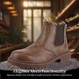 RobustFlex Men's Safety Shoes - Durable, Comfortable, Slip-Resistant