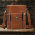 SCOTTSDALE Leather Convertible Backpack - Stylish & Versatile Homme8 