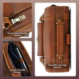 SCOTTSDALE Leather Convertible Backpack - Stylish & Versatile