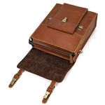 SCOTTSDALE Leather Convertible Backpack - Stylish & Versatile Homme8 