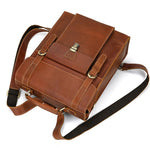 SCOTTSDALE Leather Convertible Backpack - Stylish & Versatile Homme8 