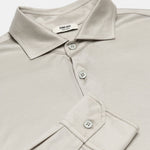Sandstone Beige Formal Shirt - Elegant Comfort & Timeless Style Homme8 Overhemden
