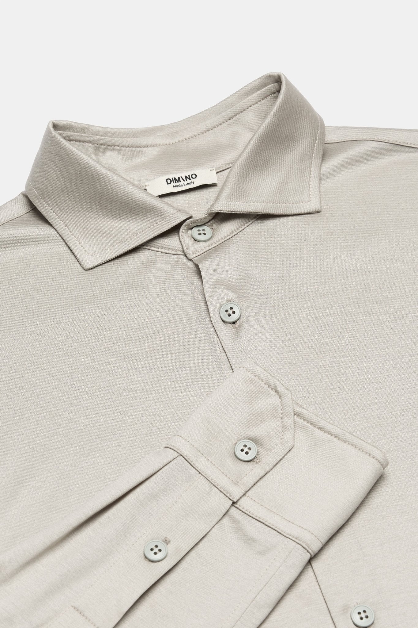 Sandstone Beige Formal Shirt - Elegant Comfort & Timeless Style Homme8 Overhemden