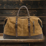 Seattle Canvas Duffle Bag - Durable, Stylish & Versatile Travel Companion Homme8 waxed canvas duffle bag