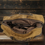 Seattle Canvas Duffle Bag - Durable, Stylish & Versatile Travel Companion Homme8 waxed canvas duffle bag
