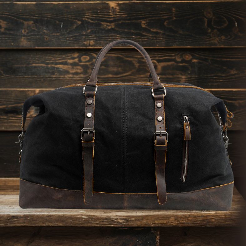 Seattle Canvas Duffle Bag - Durable, Stylish & Versatile Travel Companion Homme8 waxed canvas duffle bag