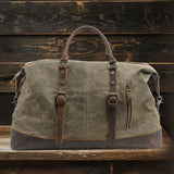 Seattle Canvas Duffle Bag - Durable, Stylish & Versatile Travel Companion Homme8 waxed canvas duffle bag