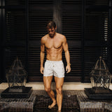 Signature Glacier Meridian Swim Shorts - Premium Comfort & Style Homme8 Luxury Resort Wear