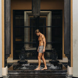 Signature Grey Swim Shorts - Stylish, Quick-Dry Comfort Homme8 Luxury Resort Wear