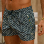Signature Meridian Swim Shorts: Stylish, Quick-Dry Comfort Homme8 Luxury Resort Wear