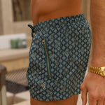 Signature Meridian Swim Shorts: Stylish, Quick-Dry Comfort Homme8 Luxury Resort Wear