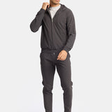 Slate Grey Hooded Tech Suit - Stylish Comfort & Performance Homme8 Trainingspak