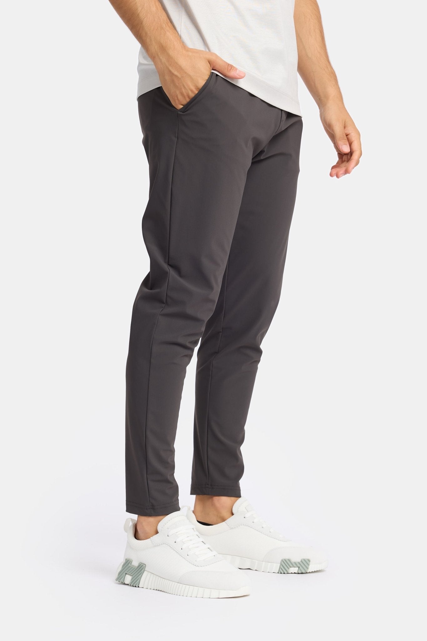 Slate Grey Hooded Tech Suit - Stylish Comfort & Performance Homme8 Trainingspak