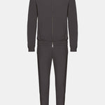 Slate Grey Hooded Tech Suit - Stylish Comfort & Performance Homme8 Trainingspak