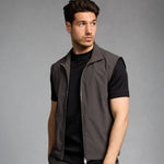Slate Grey Tech Gilet - Stylish, Versatile & Functional Outerwear Homme8 Gilet