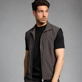 Slate Grey Tech Gilet - Stylish, Versatile & Functional Outerwear Homme8 Gilet