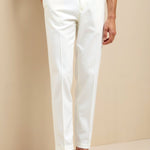 Smart Luxury Chino Ankle Pants - Regular Fit for Effortless Style Homme8 