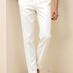 Smart Luxury Chino Ankle Pants - Regular Fit for Effortless Style Homme8 